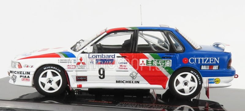 Ixo-models Mitsubishi Galant Vr-4 N 9 2nd Rally Rac Lombard 1990 1:43, bílá