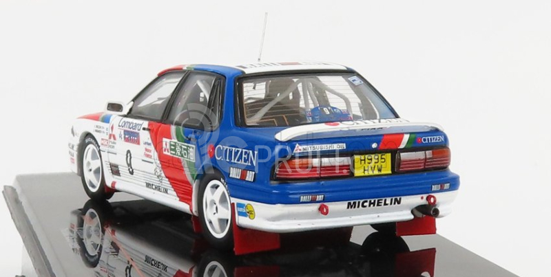 Ixo-models Mitsubishi Galant Vr-4 N 9 2nd Rally Rac Lombard 1990 1:43, bílá
