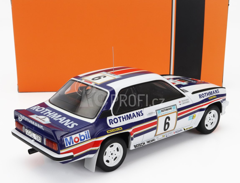 Ixo-models Opel Ascona 400 Team Rothmans N 6 3rd Rally Acropolis 1982 1:18