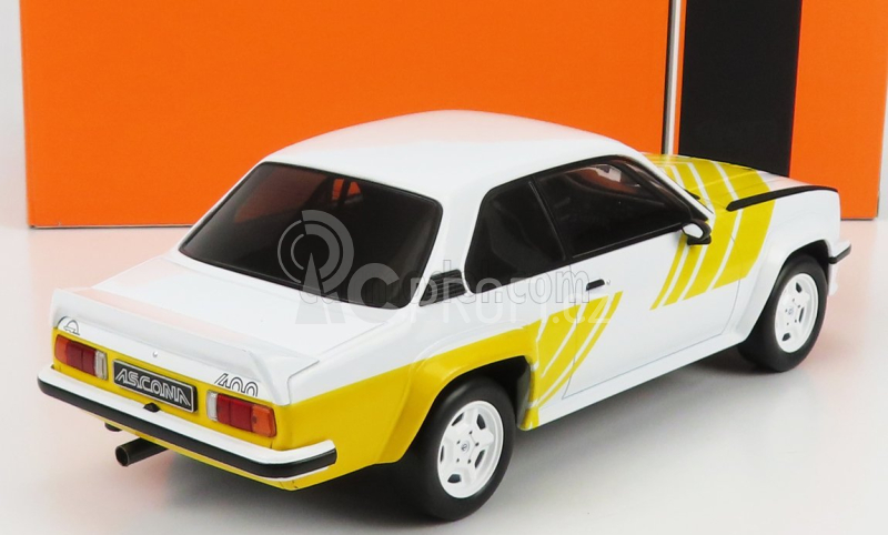 Ixo-models Opel Ascona B 400 1982 1:18 Bílá Žlutá