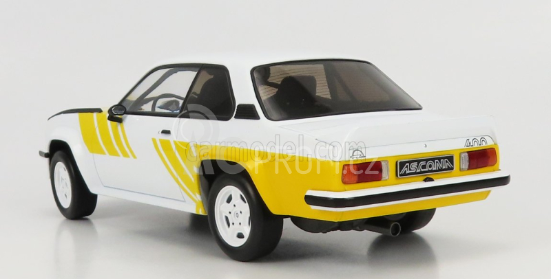 Ixo-models Opel Ascona B 400 1982 1:18 Bílá Žlutá