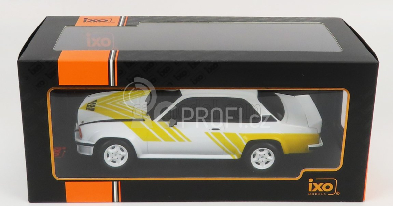 Ixo-models Opel Ascona B 400 1982 1:18 Bílá Žlutá