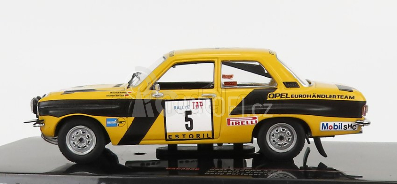 Ixo-models Opel Ascona Team Handler N 5 Rally Portugal 1974 1:43, žlutá