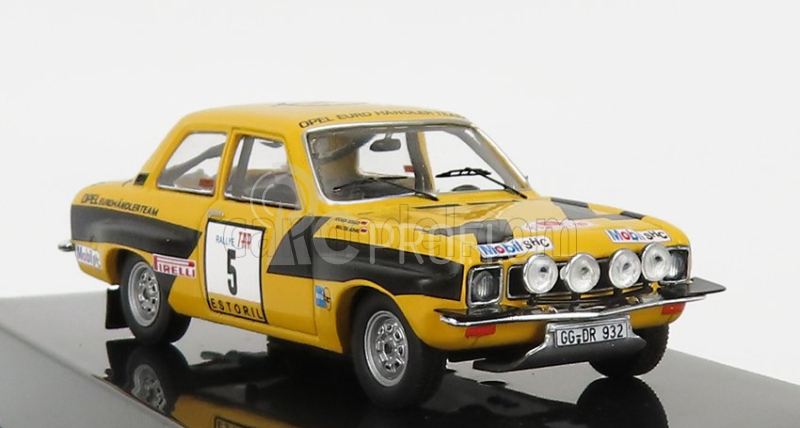 Ixo-models Opel Ascona Team Handler N 5 Rally Portugal 1974 1:43, žlutá