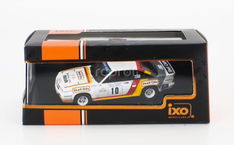 Ixo-models Opel Manta 400 Team Gm Dealer Sport N 10 3rd Rally Manx 1985 Bertie Fisher - Austin Frazer 1:43 Bílá Červená Žlutá