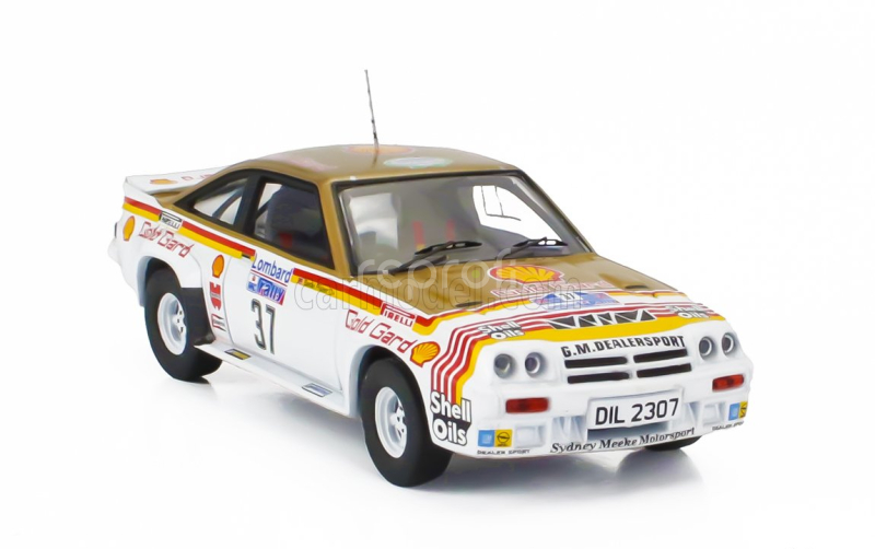 Ixo-models Opel Manta 400 Team Gm Dealer Sport N 37 Rally Rac Lombard 1984 Bertie Fisher - Austin Frazer 1:43 Bílá Červená Žlutá
