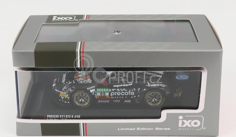 Ixo-models Porsche 911 991-2 Gt3 R Precote Herbert Motorsport Team N 99 1:43, černá
