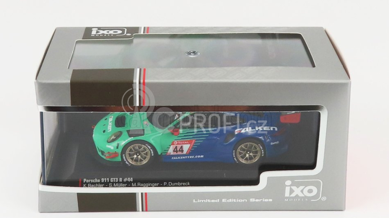 Ixo-models Porsche 911 991-2 Gt3 R Team Falken Motorsport N 44 1:43