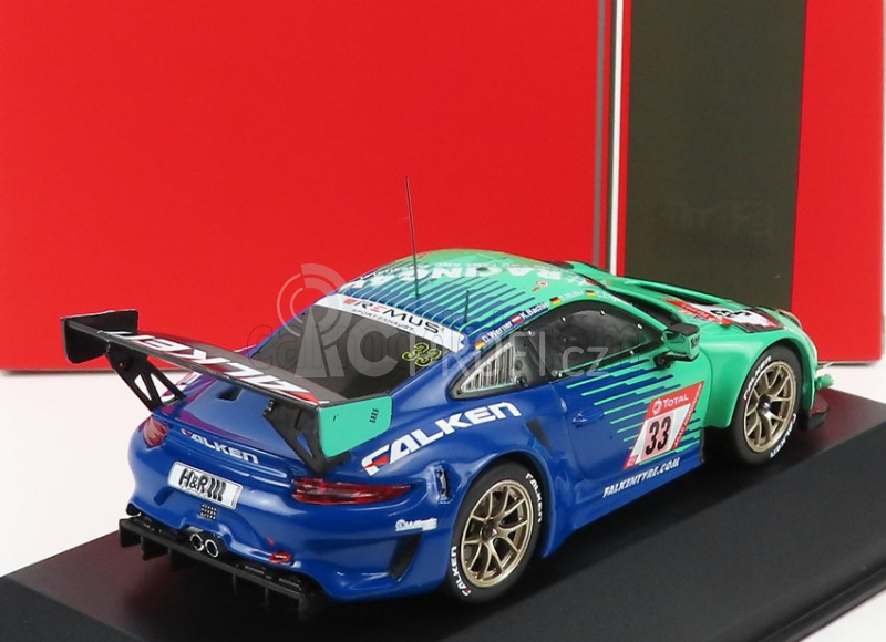 Ixo-models Porsche 911 991-2 Gt3 R Team Falken Motorsports N 33 1:43