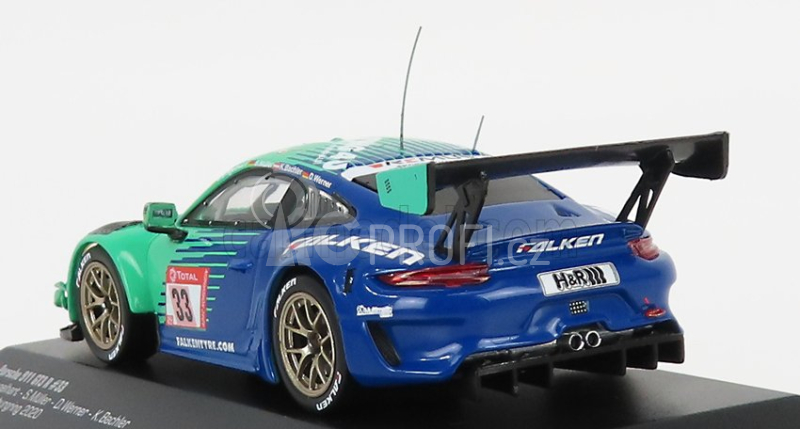 Ixo-models Porsche 911 991-2 Gt3 R Team Falken Motorsports N 33 1:43