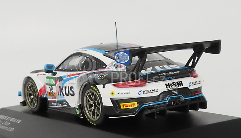 Ixo-models Porsche 911 991-2 Gt3 R Team Kues 75 Bernhard N 18 1:43, bíločerná
