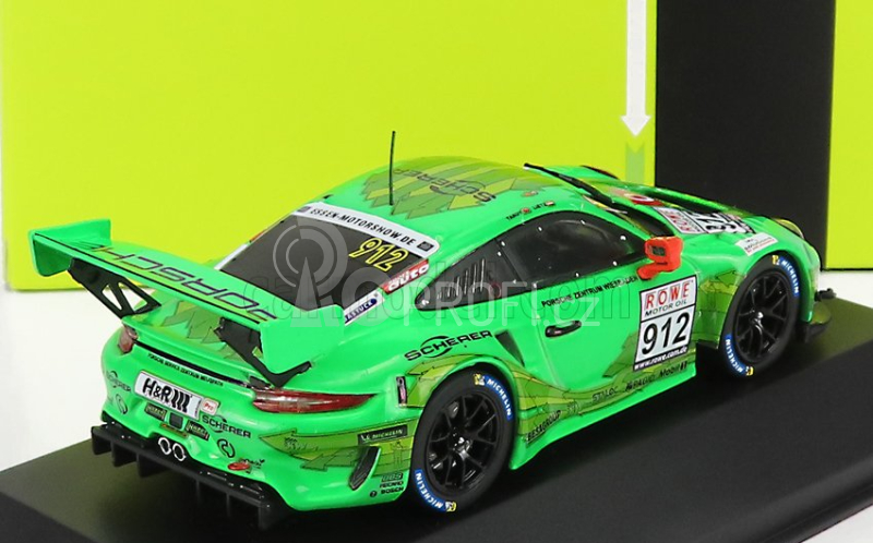 Ixo-models Porsche 911 991-2 Gt3 R Team Manthey Racing N 912 1:43, zelená