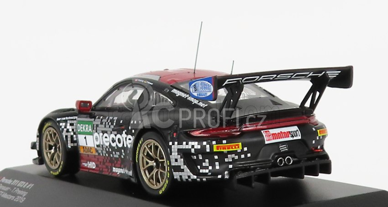 Ixo-models Porsche 911 991-2 Gt3-r Team Precote Herberth Motorsport N 1 Adac Gt Masters 2019 R.renauer - T.preining 1:43 Black