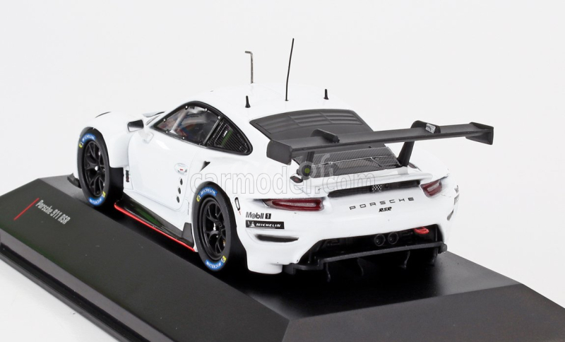 Ixo-models Porsche 911 991-2 Rsr-19 Plain Body Coupe 2022 1:43 Bílá