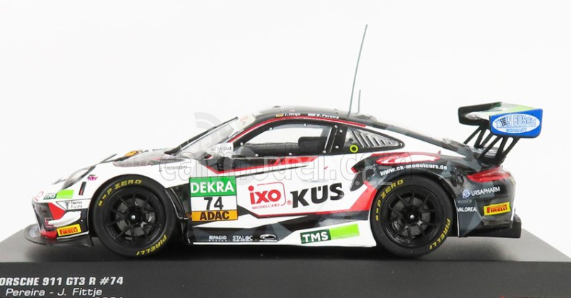 Ixo-models Porsche 911 991 Gt3 R Team Kus 75 Bernhard N 74 1:43