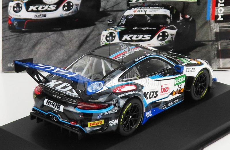 Ixo-models Porsche 911 991 Gt3 R Team Kus 75 Bernhard N 74 1:43