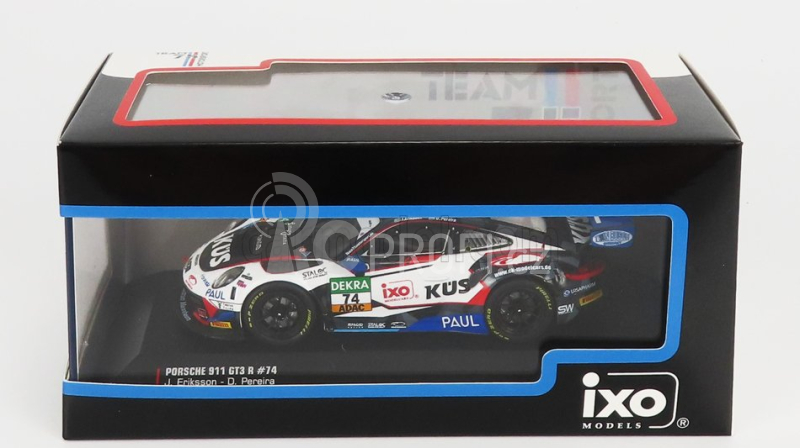 Ixo-models Porsche 911 991 Gt3 R Team Kus 75 Bernhard N 74 1:43