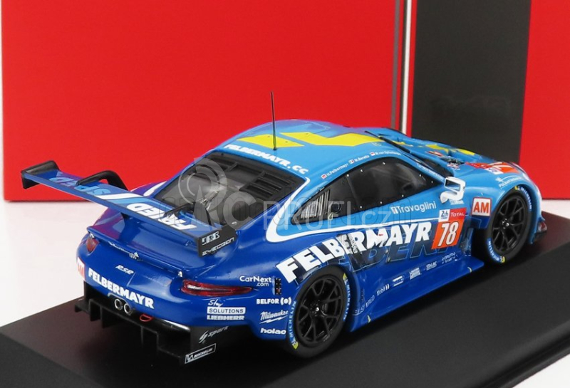 Ixo-models Porsche 911 991 Rsr 4.0l Team Proton Competition N 78 1:43, modrá