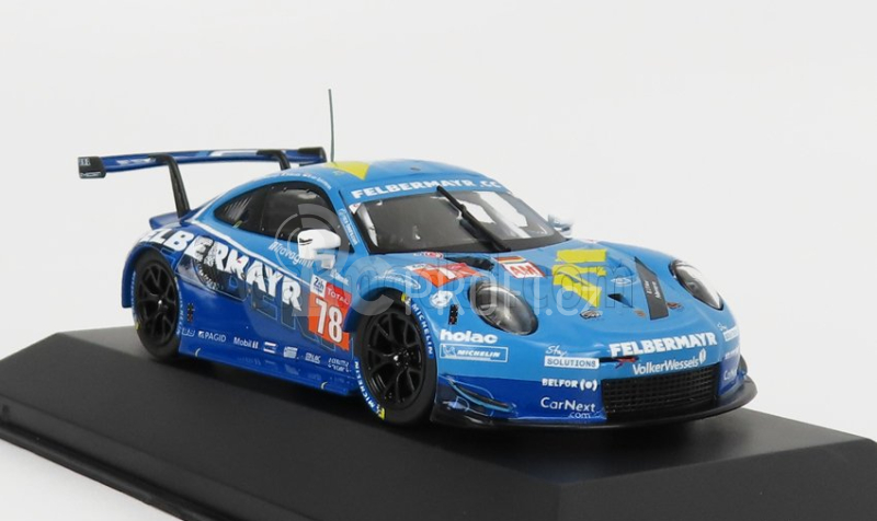Ixo-models Porsche 911 991 Rsr 4.0l Team Proton Competition N 78 1:43, modrá
