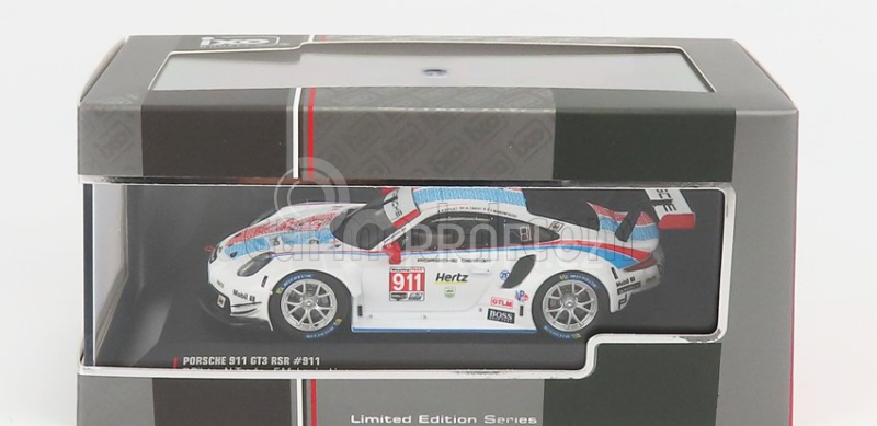Ixo-models Porsche 911 991 Rsr Porsche Gt Team N 911 1:43, bílá