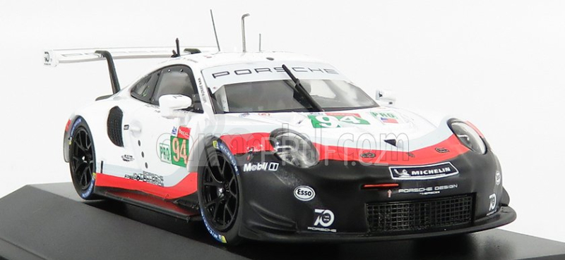 Ixo-models Porsche 911 991 Rsr Team Porsche Gt Lmgte Pro N 94 1:43, bílá