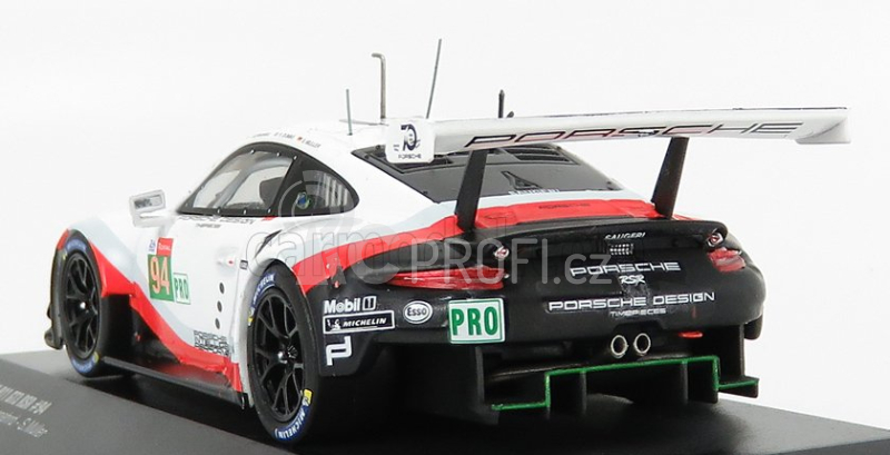 Ixo-models Porsche 911 991 Rsr Team Porsche Gt Lmgte Pro N 94 1:43, bílá