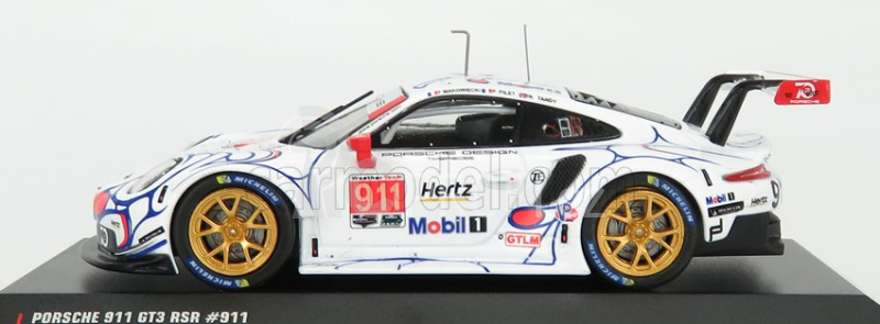 Ixo-models Porsche 911 991 Rsr Team Porsche Gt N 911 1:43, bílá