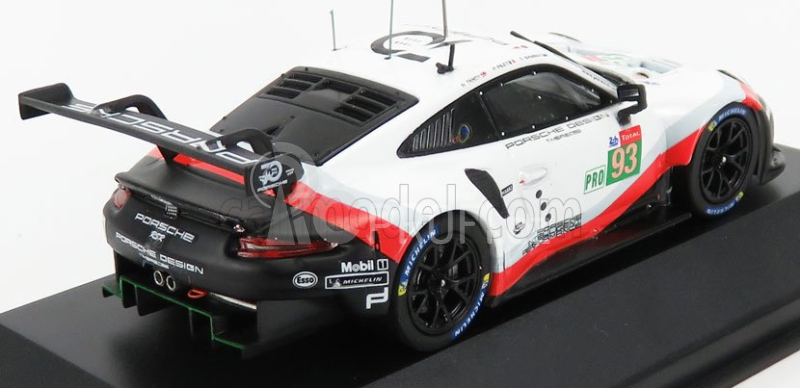 Ixo-models Porsche 911 991 Rsr Team Porsche Gt Lmgte Pro N 93 1:43, bílá