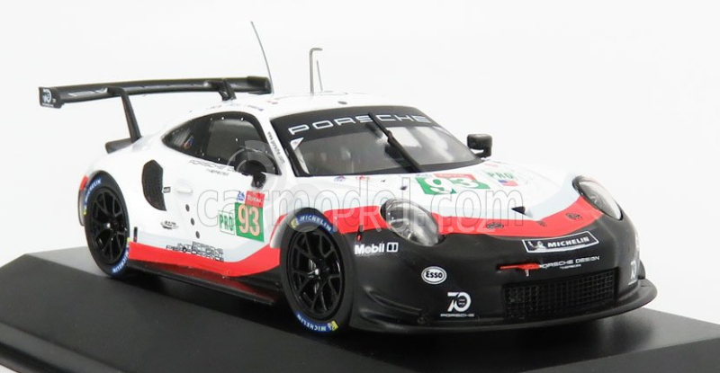 Ixo-models Porsche 911 991 Rsr Team Porsche Gt Lmgte Pro N 93 1:43, bílá