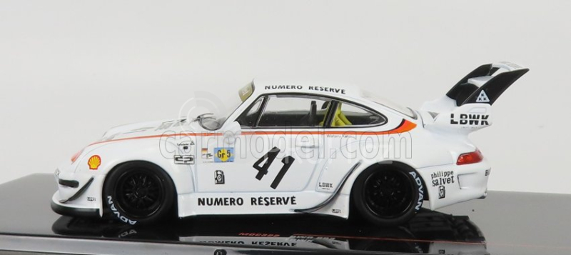 Ixo-models Porsche 911 993 Rwb Lbwk N 41 Racing 1996 1:43 Bílá