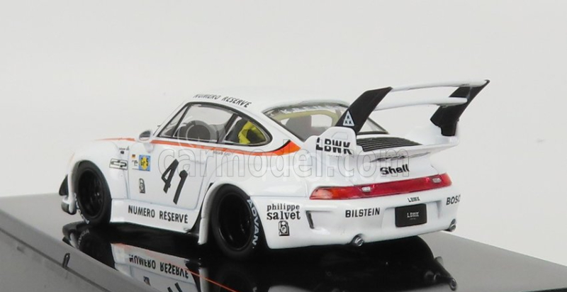 Ixo-models Porsche 911 993 Rwb Lbwk N 41 Racing 1996 1:43 Bílá
