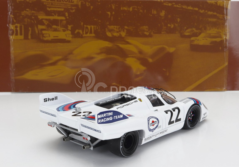 Ixo-models Porsche 917k 4.9l Team Martini Racing N 22 1:43, bílá