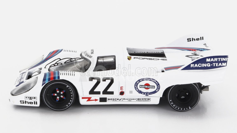 Ixo-models Porsche 917k 4.9l Team Martini Racing N 22 1:43, bílá