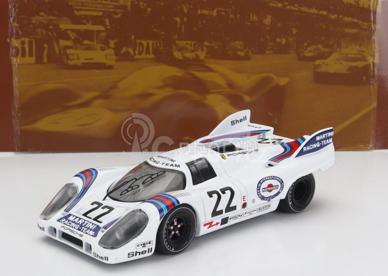 Ixo-models Porsche 917k 4.9l Team Martini Racing N 22 1:43, bílá