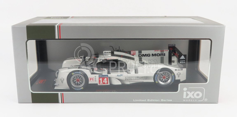 Ixo-models Porsche 919 2.0l Turbo V4 Hybrid Team Porsche N 14 1:18, bílá
