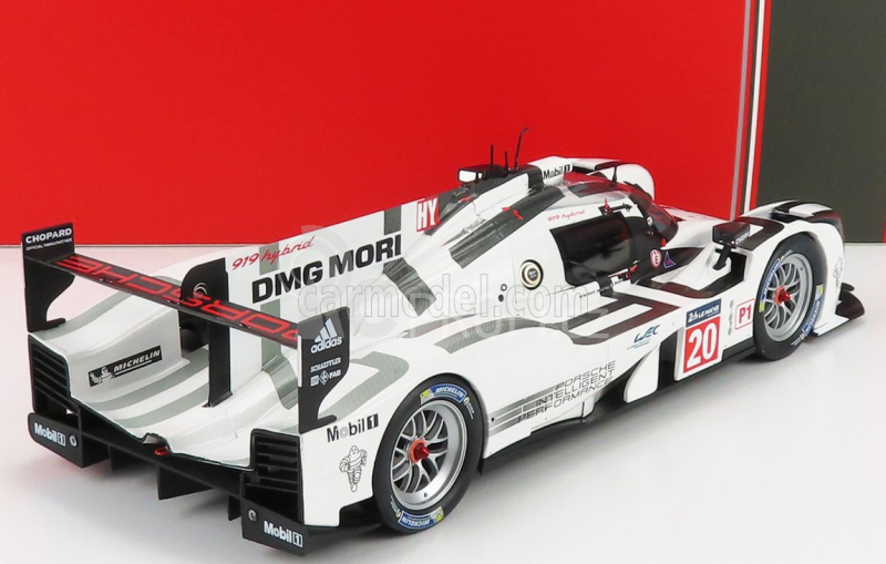 Ixo-models Porsche 919 2.0l Turbo V4 Hybrid Team Porsche N 20 1:18, bílá