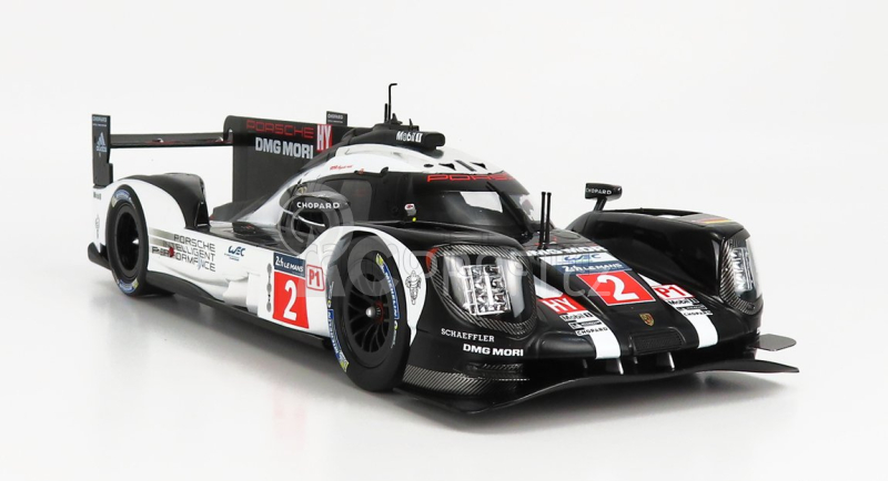 Ixo-models Porsche 919 Hybrid 2.0l Turbo Team Porsche N 2 1:18, černobílá