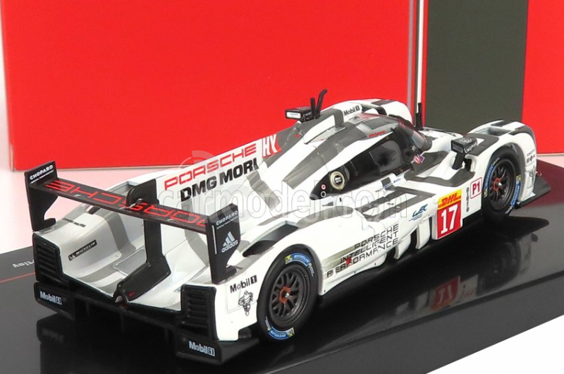 Ixo-models Porsche 919 Hybrid 2.0l Turbo V4 Team Porsche N 17 1:43, bílá