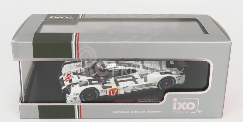 Ixo-models Porsche 919 Hybrid 2.0l Turbo V4 Team Porsche N 17 1:43, bílá