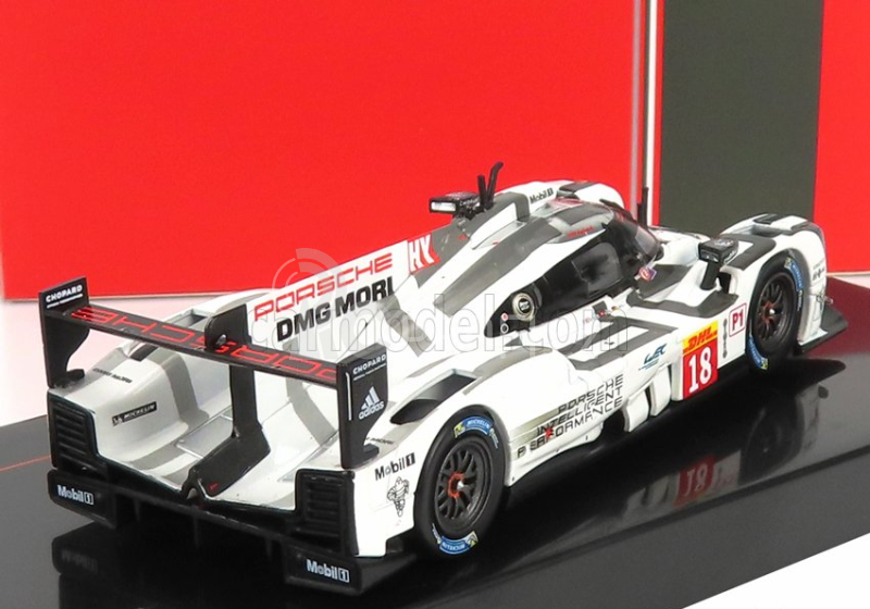 Ixo-models Porsche 919 Hybrid 2.0l Turbo V4 Team Porsche N 18 1:43, bílá