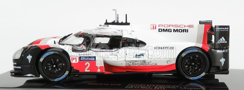 Ixo-models Porsche 919 Hybrid 2.0l Turbo V4 Team Porsche N 2 1:43, bílá