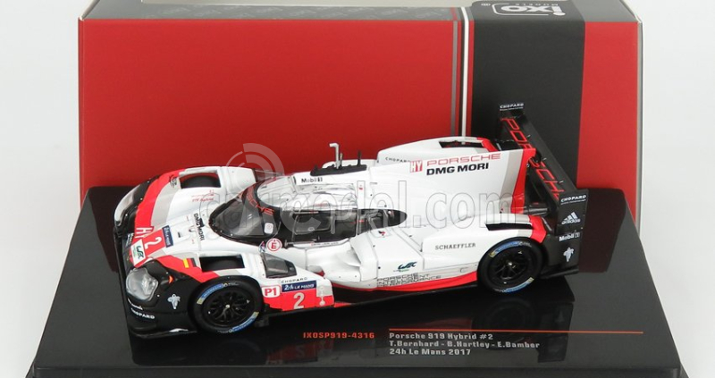 Ixo-models Porsche 919 Hybrid 2.0l Turbo V4 Team Porsche N 2 1:43, bílá
