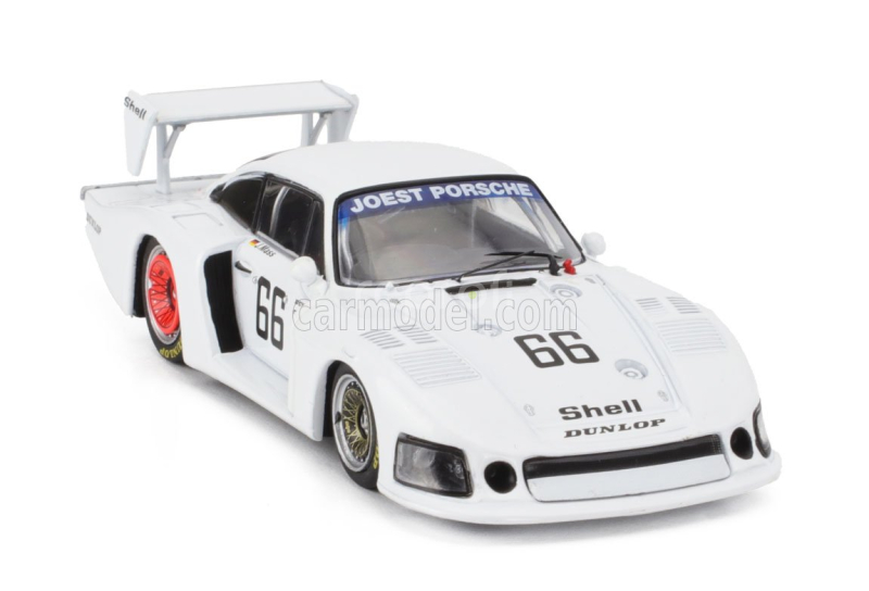 Ixo-models Porsche 935/78 930 Team Joest Racing N 66 3rd Place Drm Zolder 1981 Jochen Mass 1:43 Bílá