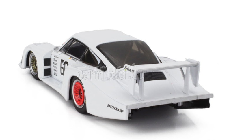 Ixo-models Porsche 935/78 930 Team Joest Racing N 66 3rd Place Drm Zolder 1981 Jochen Mass 1:43 Bílá