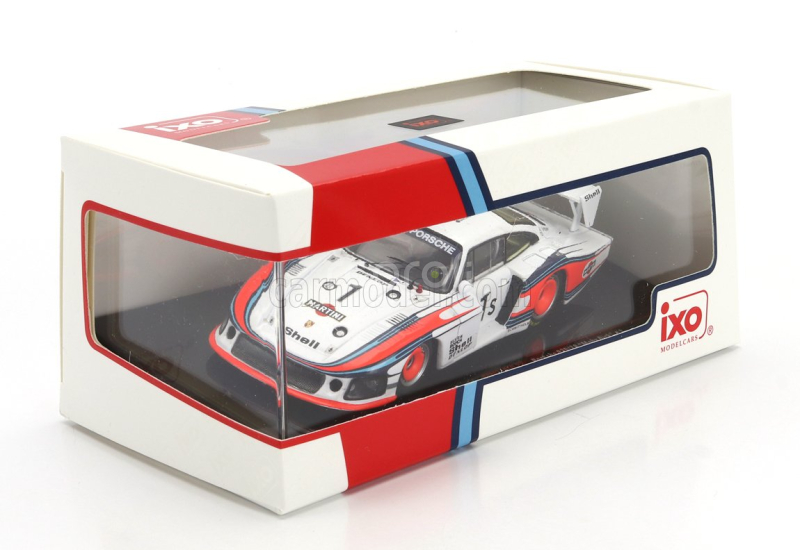 Ixo-models Porsche 935/78 930 Team Martini Racing N 1 Winner 6h Silverstone 1978 Jacky Ickx - Jochen Mass 1:43 Bílá Červená Modrá
