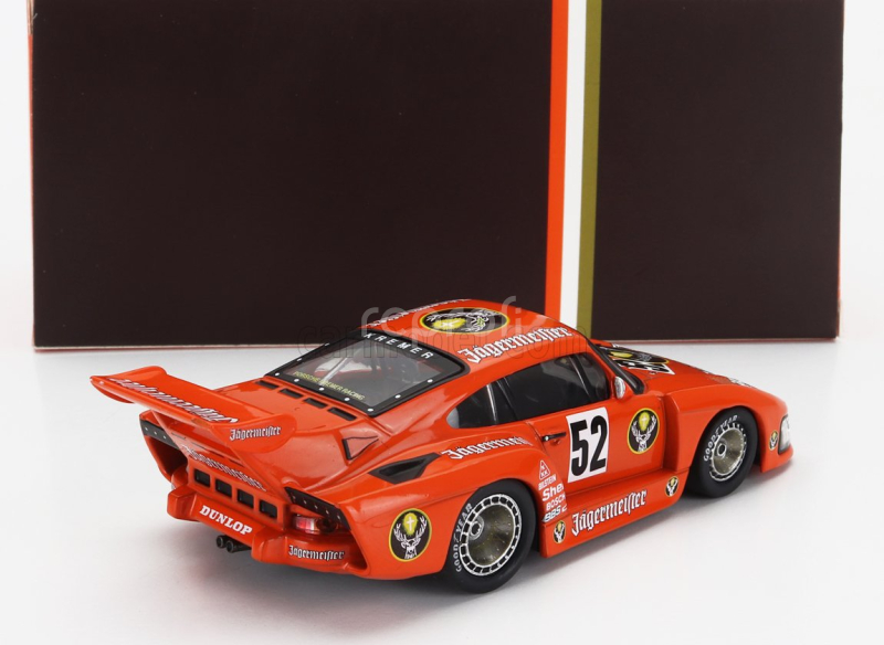 Ixo-models Porsche 935 K3 Team Jagermeister Kremer Racing N 52 2nd Nurburgring Drm 1981 Bob Wollek 1:43 Orange