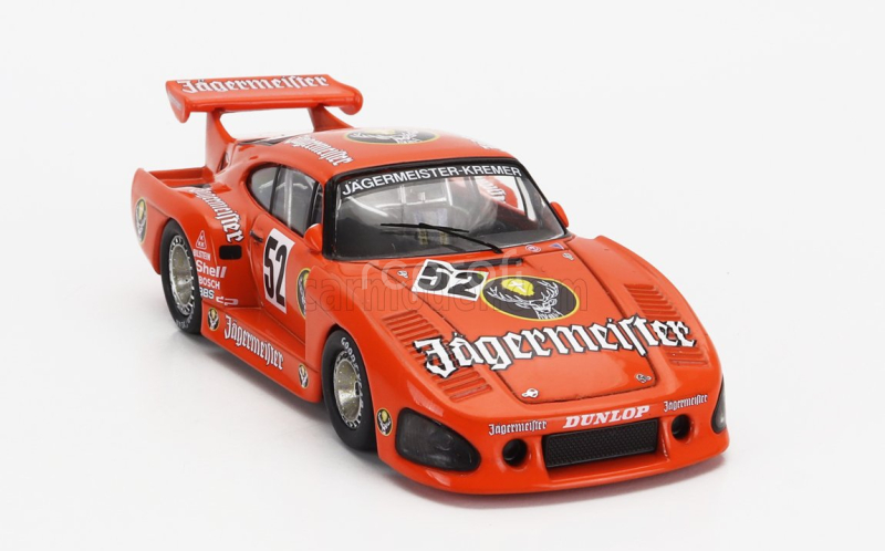 Ixo-models Porsche 935 K3 Team Jagermeister Kremer Racing N 52 2nd Nurburgring Drm 1981 Bob Wollek 1:43 Orange