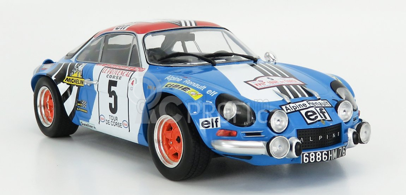 Ixo-models Renault A110 Alpine N 5 Rally Tour De Corse 1973 1:18