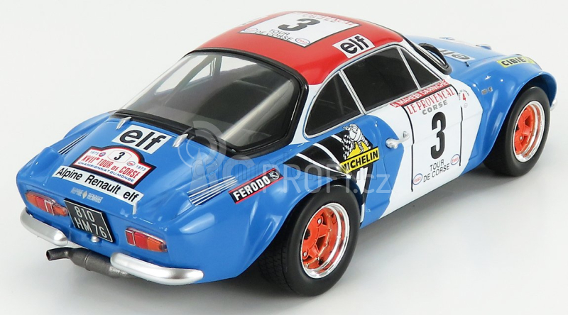 Ixo-models Renault Alpine A110 N 3 Rally Tour De Corse 1973 1:18