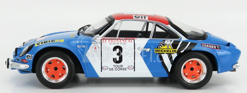 Ixo-models Renault Alpine A110 N 3 Rally Tour De Corse 1973 1:18